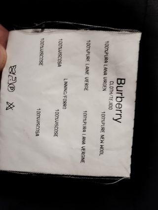Abrigo Mujer Lana BURBERRY