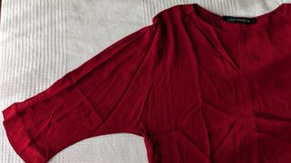 Camisa roja Zara