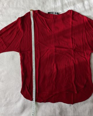 Camisa roja Zara
