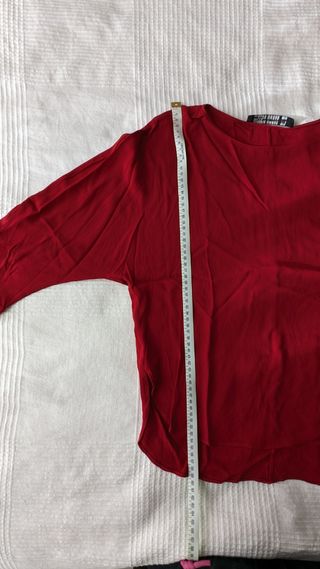 Camisa roja Zara