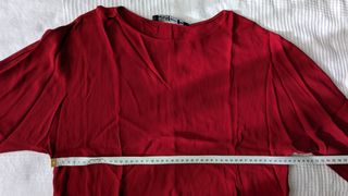 Camisa roja Zara