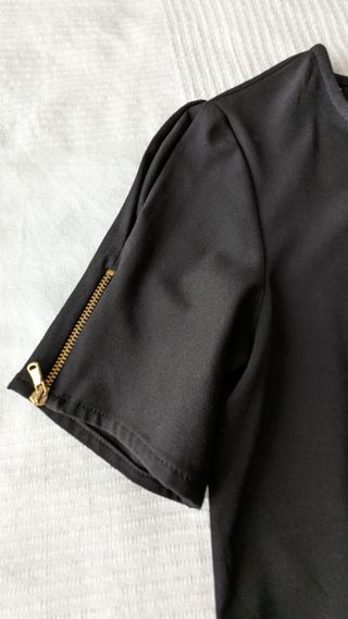 Camisa negra Zara