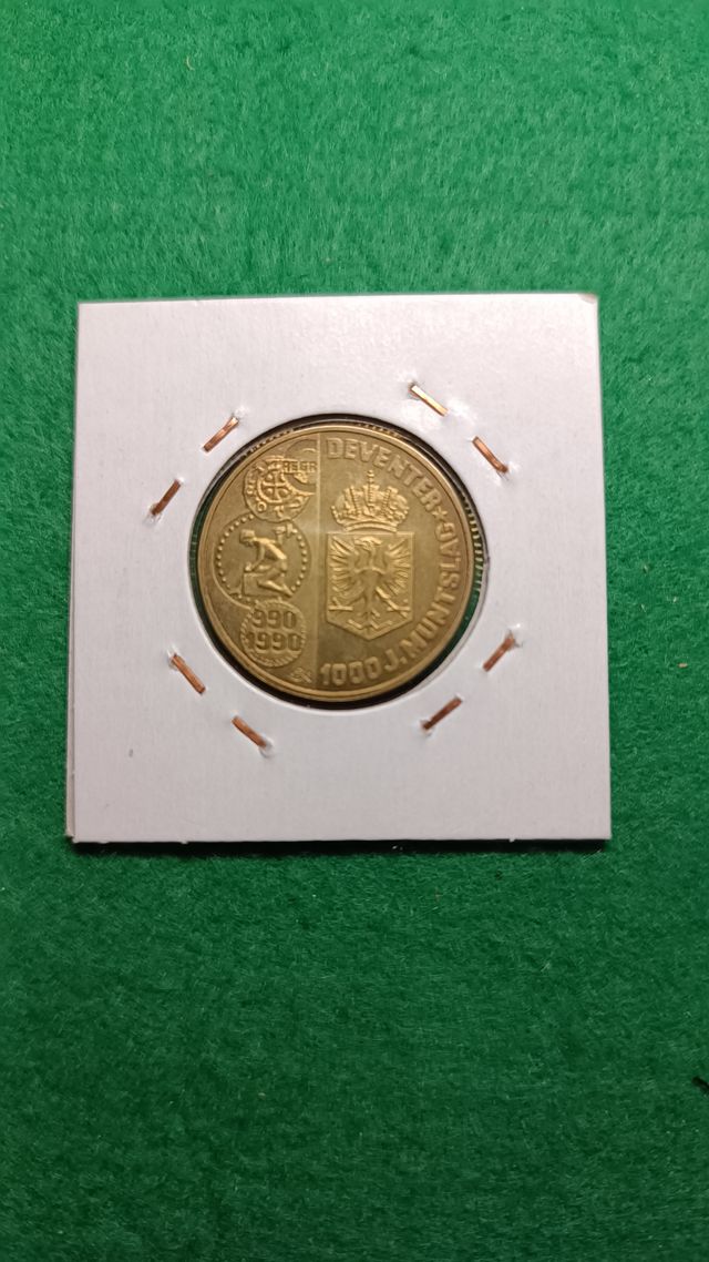 PAESI BASSI 1990 ARGENTO ECU n° 3