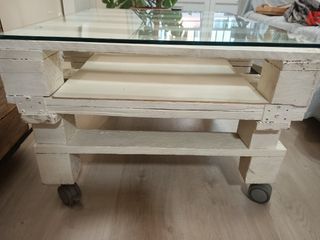 Mesa de café de palets