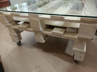 Mesa de café de palets