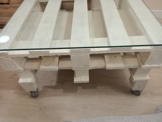 Mesa de café de palets