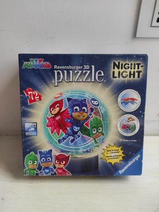 Puzzle 3D con luce Pj Masks Ravensburger