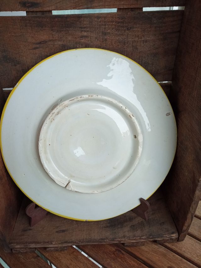 Plato antiguo ceramica T210/5