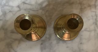 CANDELABROS/PORTAVELAS DE BRONCE