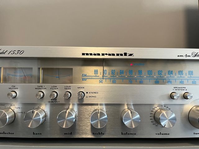 Receiver HiFi Marantz 1530 + Recap + Garantia