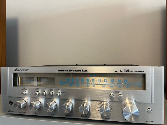 Receiver HiFi Marantz 1530 + Recap + Garantia