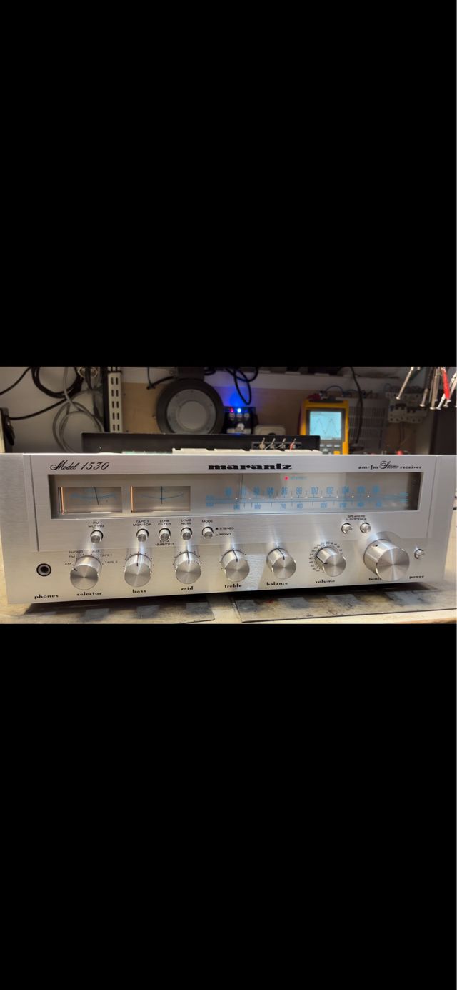 Receiver HiFi Marantz 1530 + Recap + Garantia