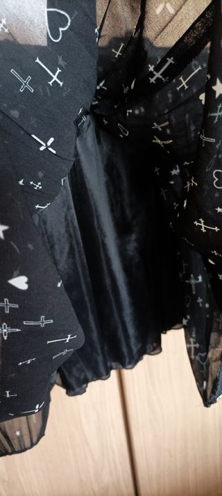 Minifalda Halloween, Gótica