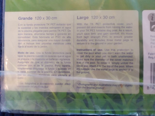 Funda protectora piscina