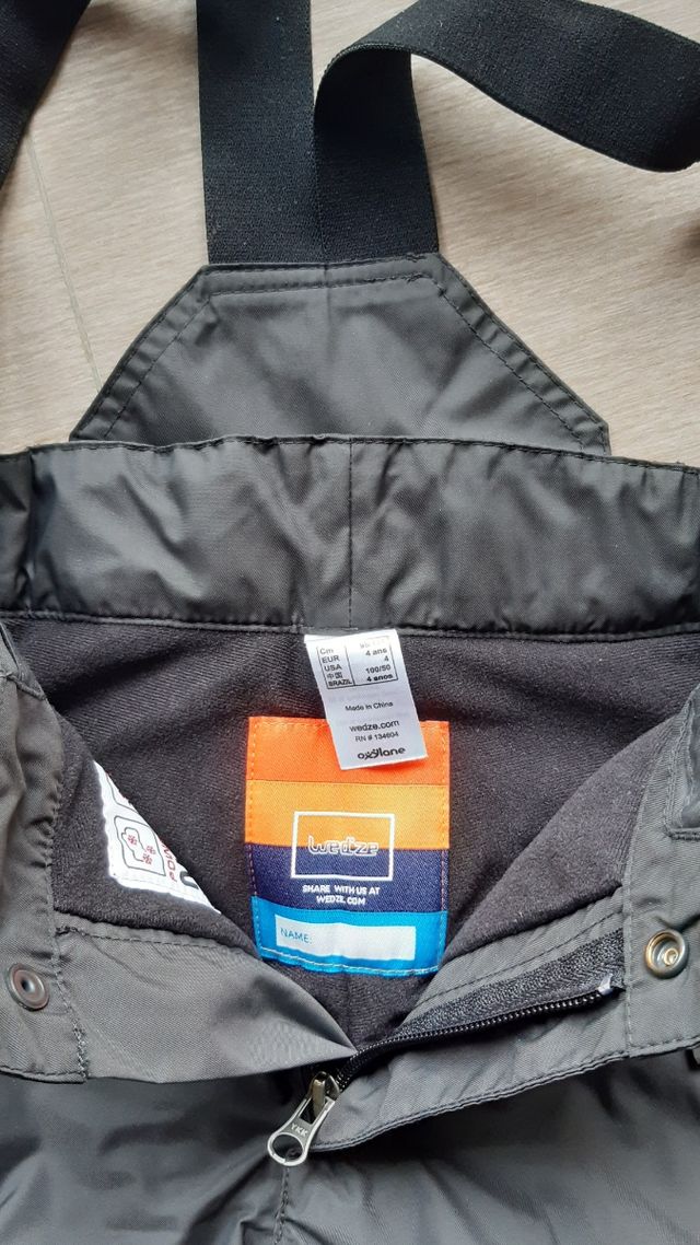 Pantalón esquí Wed'ze talla 4