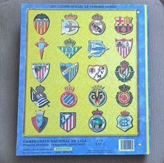 Cromos fútbol La Liga 2002/2003 + álbum