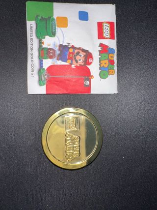 Moneda de Oro lego Super Mario