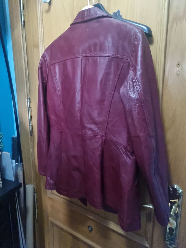 Chaqueta cuero mujer 40
