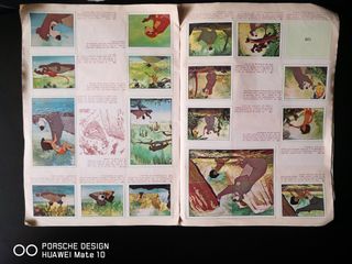 ALBUM CROMOS - EL LIBRO DE LA SELVA.