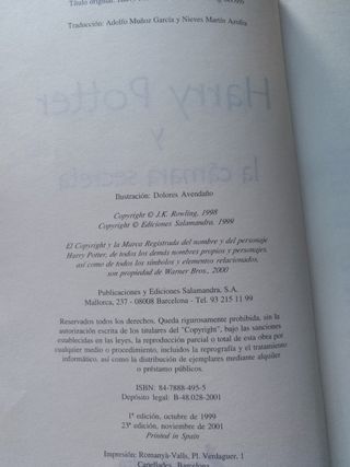 Harry Potter Libros 