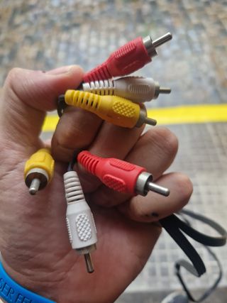 Cable 3 macho RCA 1.5 metros
