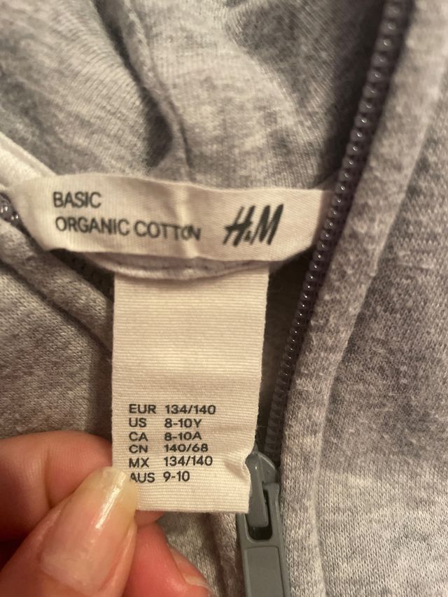 Giacca da ginnastica grigia