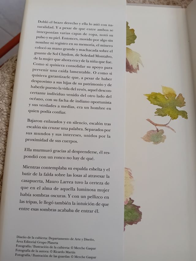 La templanza de María Dueñas