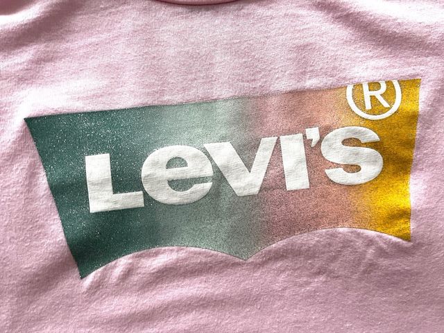 conjunto Camiseta Niña Levis y vaqueros