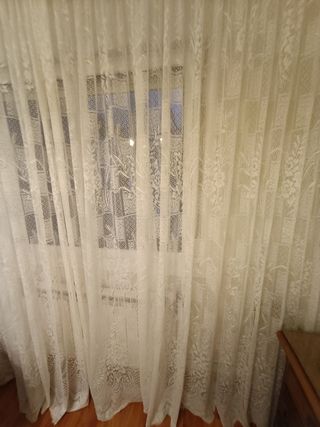 Cortinas de encaje