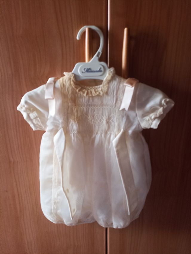 vestido niño bautizo