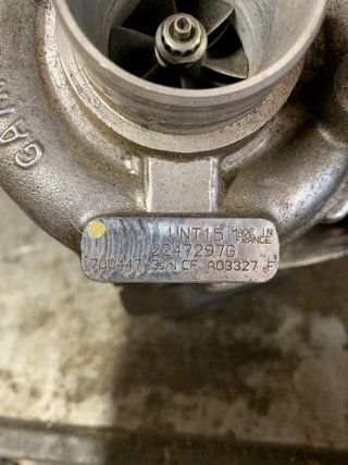 Turbo bmw 320D e46 136cv
