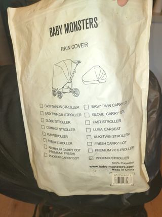 OFERTA!! Carro/carrito bebé "Baby monster"