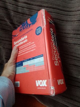 Diccionario secundaria y bachillerato