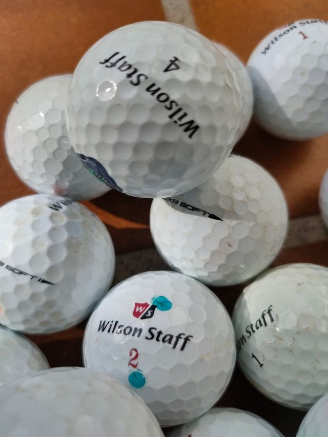 50 bolas golf, Wilson, Srixon, etc