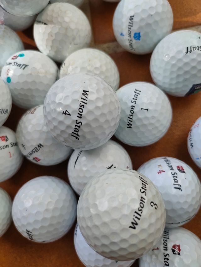 50 bolas golf, Wilson, Srixon, etc