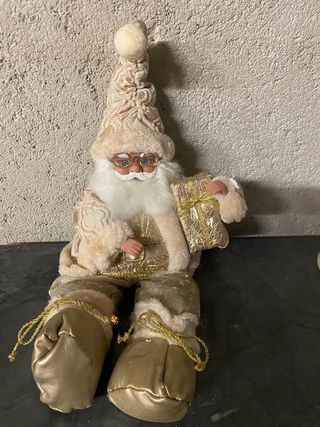 babbo natale nuovo con carillon si muove e suona