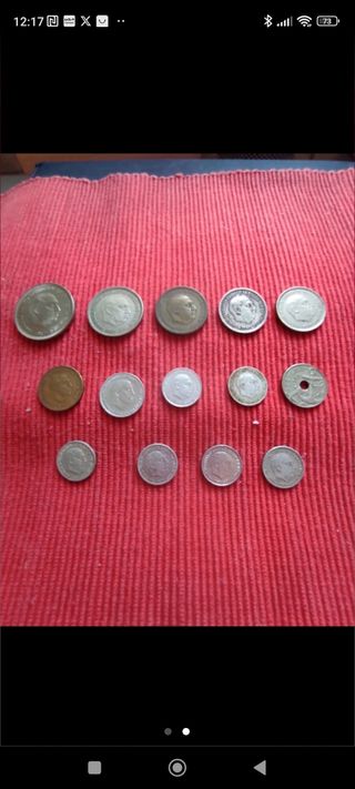 SÓLO 10€. 26 monedas de España.