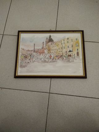 Quadro in legno cm 37x27