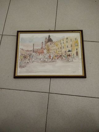 Quadro in legno cm 37x27