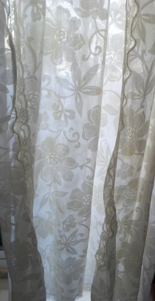Conjunto nupcial vintage diseño años 70.