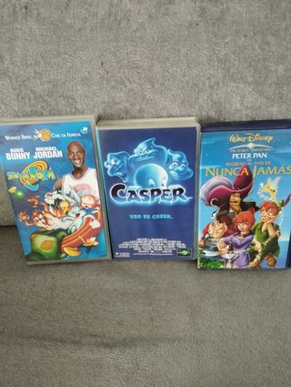 3 películas vhs
