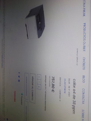 Impresora multifunción Toner