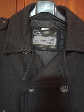 chaqueton marinero negro
