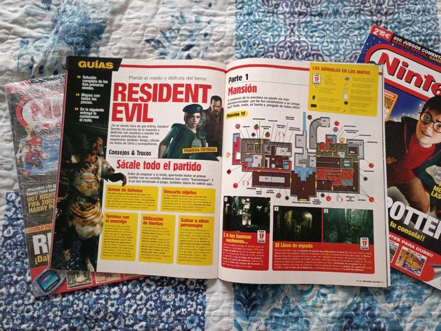 Set di 3 riviste d'azione Nintendo