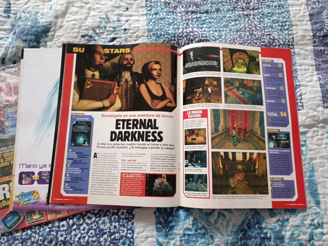 Set di 3 riviste d'azione Nintendo