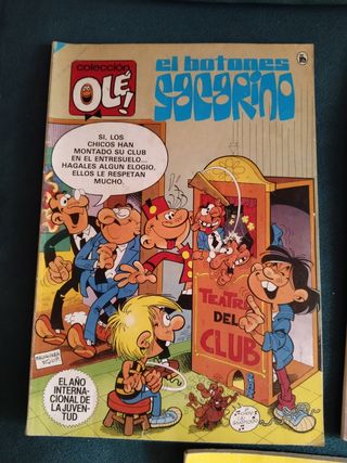 Tebeos sacarino y Pepe Gotera y Otilio