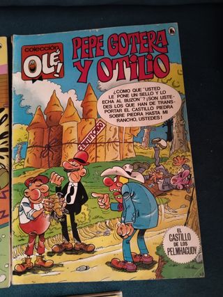 Tebeos sacarino y Pepe Gotera y Otilio