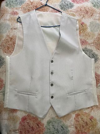chaleco novio boda
