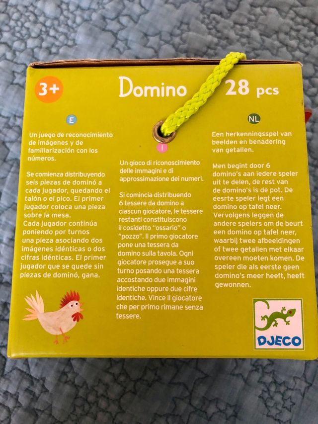 Dominó infantil Djeco + 3 años
