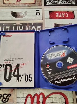 Pro evolution soccer 4 ps2